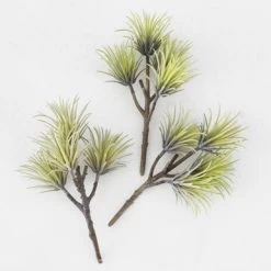 Faux Aeonium Succulent Pick - Set Of 3