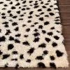 Avery Rug - Black/Ivory