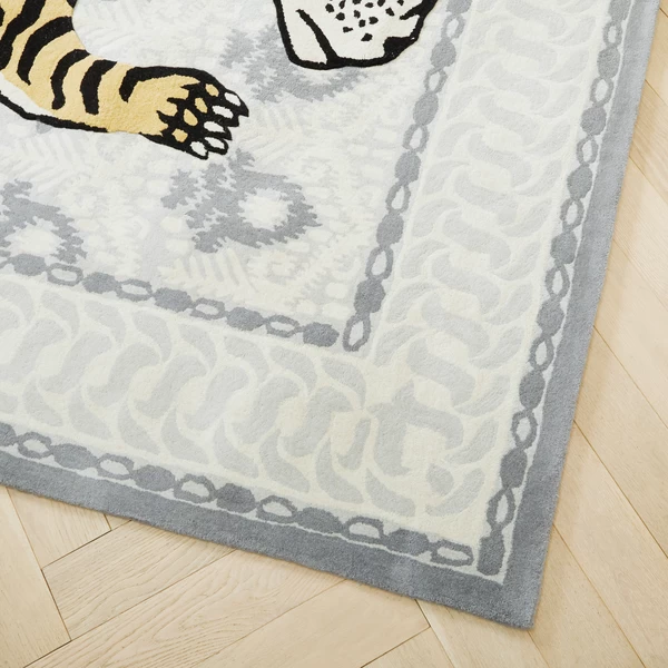 Nikki Chu - 8' X 10' Imani Rug - Grey 4 Nikki Chu - 8' X 10' Imani Rug - Grey - Image 2