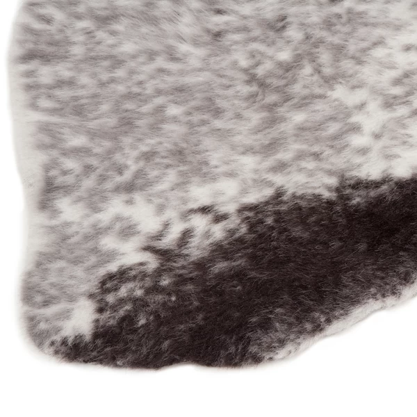 Ayi Faux Cowhide Rug - Charcoal 4 Ayi Faux Cowhide Rug - Charcoal - Image 2