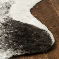 Ayi Faux Cowhide Rug - Charcoal 7 Ayi Faux Cowhide Rug - Charcoal -Upholstery Shop webimage 044870870 DTL