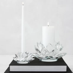 Crystal Lotus Candlelight Collection