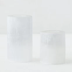 Selenite Votive