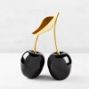 Gold/Black Oversized Cherries -Upholstery Shop webimage 160413358