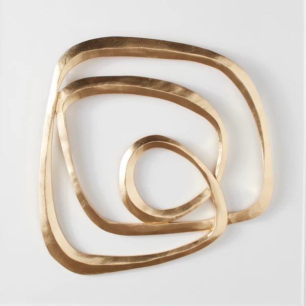 Infinity 1 Wall Decor - Gold 3 Infinity 1 Wall Decor - Gold