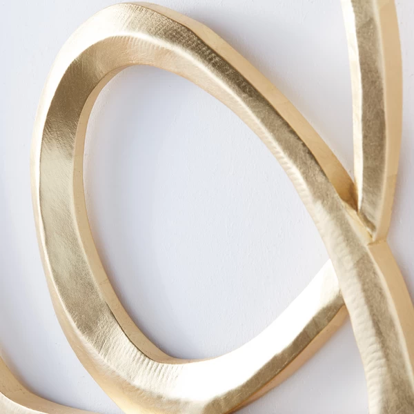 Infinity 1 Wall Decor - Gold 4 Infinity 1 Wall Decor - Gold - Image 2