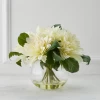 Dahlia In Glass - White -Upholstery Shop webimage 168122097 jpg