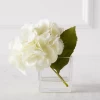 Hydrangea In Glass Vase -Upholstery Shop webimage 200010849 jpg