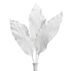 Canna Leaf Branch - Set Of 3