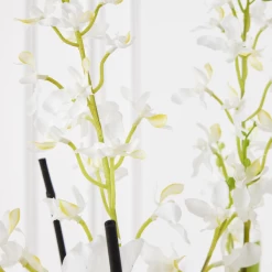 Orchids In Glass Bowl -Upholstery Shop webimage 207999723 dtl2