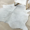 Augusto Hair On Cowhide Rug - Light Grey -Upholstery Shop webimage 620002650 jpg