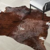 Augusto Hair On Cowhide Rug - Dark Brown 1 Augusto Hair On Cowhide Rug - Dark Brown -Upholstery Shop webimage 620002653 jpg