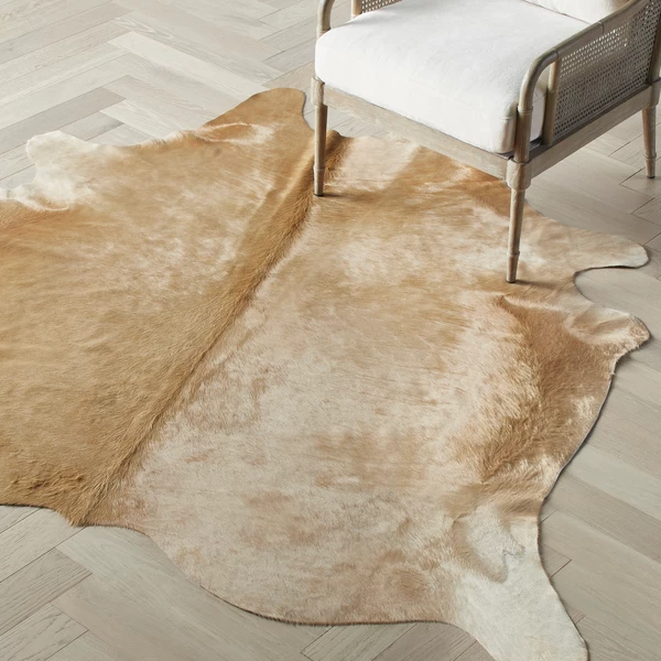 Anton Hair On Cowhide Rug - Tan 3 Anton Hair On Cowhide Rug - Tan