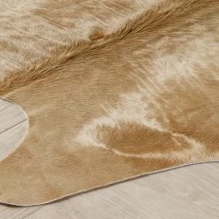 Anton Hair On Cowhide Rug - Tan 7 Anton Hair On Cowhide Rug - Tan -Upholstery Shop webimage 620002655 2 jpg