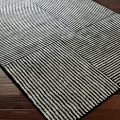 Emerson Rug - Black -Upholstery Shop webimage 620009320 DTL