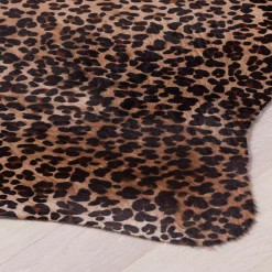 Adriana Hair On Cowhide Rug - Tan/Black -Upholstery Shop webimage 620009736 2 jpg