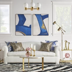 Ansel Rug - Black/Ivory -Upholstery Shop webimage 620085034 rv1 jpg