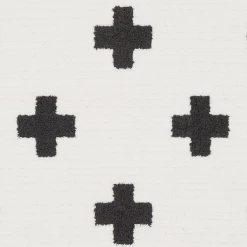 Amina Rug - White/Black -Upholstery Shop webimage 620085038 4 jpg