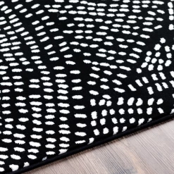 Addison Rug - Black -Upholstery Shop webimage 620085056 5 jpg