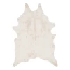 Ayi Faux Cowhide Rug - Ivory