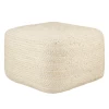 Merritt Pouf - Antique White