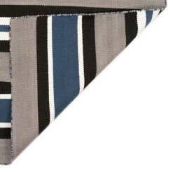 Variagated Stripe Outdoor Rug - Navy -Upholstery Shop webimage 620109986 2 jpg