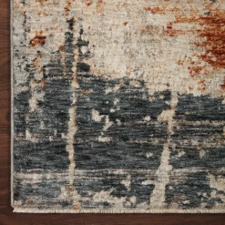 Ambrose Rug - Beige/Terracotta -Upholstery Shop webimage 620393887 DTL