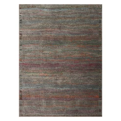 Kieth Rug - Charcoal/Sunset