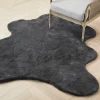 Lapin Animal Shape Rug - Slate 2 Lapin Animal Shape Rug - Slate -Upholstery Shop webimage 620607439 620607440