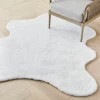 Lapin Animal Shape Rug - White