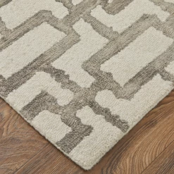 Jacqueline Rug - Ivory/Grey 7 Jacqueline Rug - Ivory/Grey -Upholstery Shop webimage 620614364 DTL2