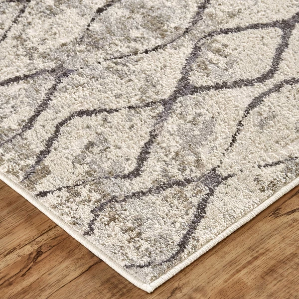 Orla Rug - Sand/Grey 5 Orla Rug - Sand/Grey - Image 3