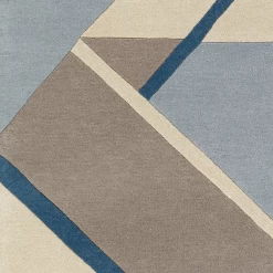 Ben Rug - Navy/Grey -Upholstery Shop webimage 620718891 SW