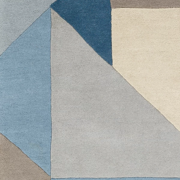 Issac Rug - Navy/Grey 8 Issac Rug - Navy/Grey - Image 6
