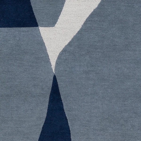 Tranquil Rug - Navy/Grey 5 Tranquil Rug - Navy/Grey - Image 3