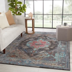 Elizabeth Rug - Blue -Upholstery Shop webimage 620718936 RV