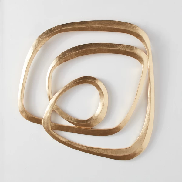 Infinity 2 Wall Decor - Gold 3 Infinity 2 Wall Decor - Gold