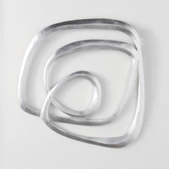Infinity 2 Wall Decor - Silver