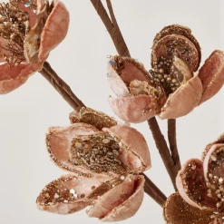 Beaded Magnolia Stem - Set Of 3 -Upholstery Shop webimage 999203731 dtl